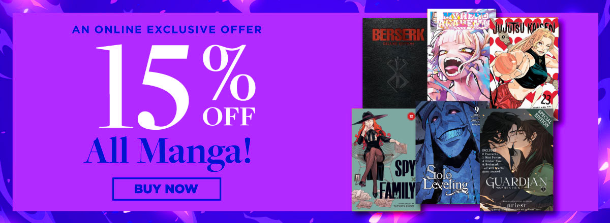 15% off Manga Online!